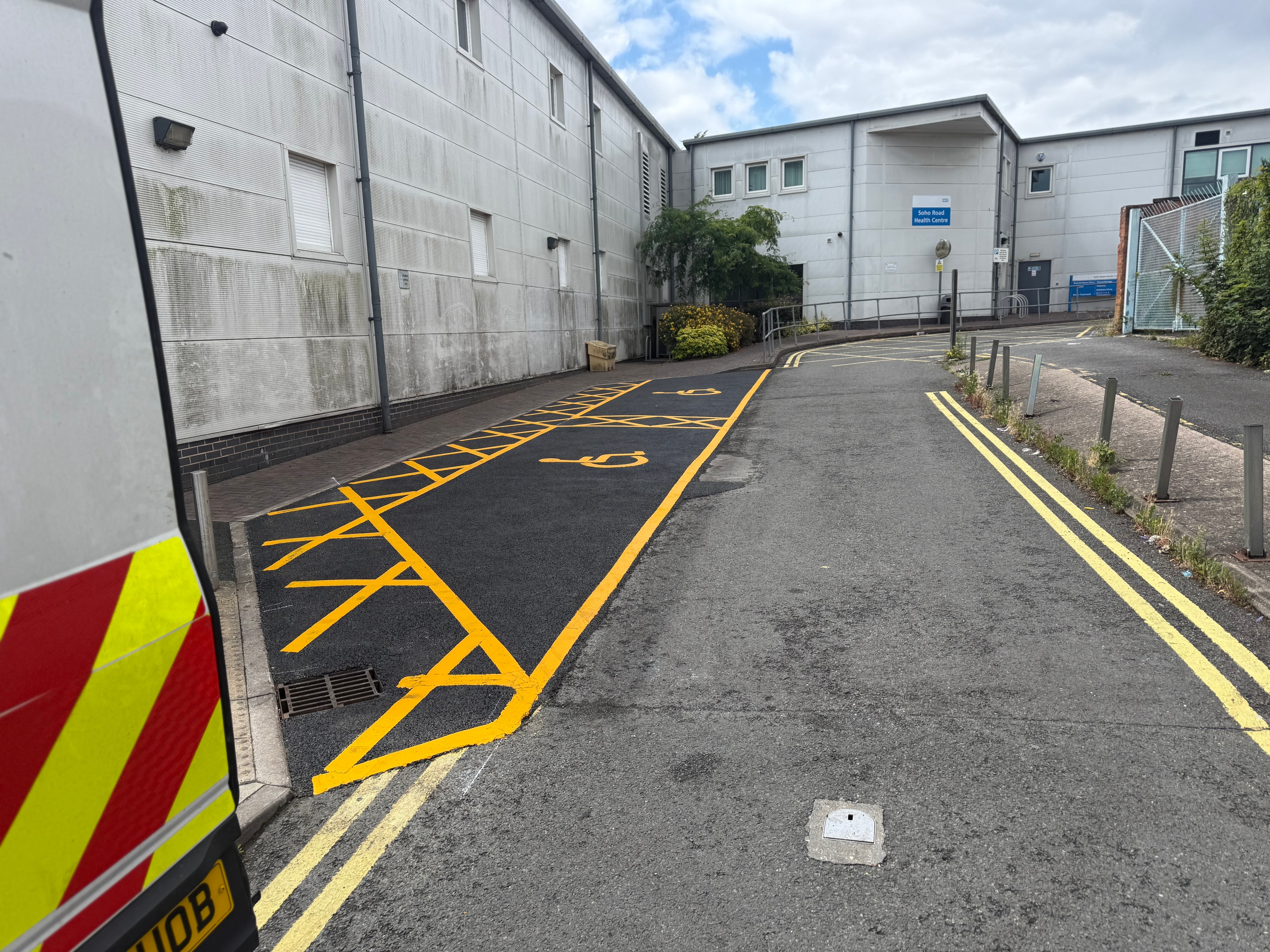 Markex line marking project — Birmingham