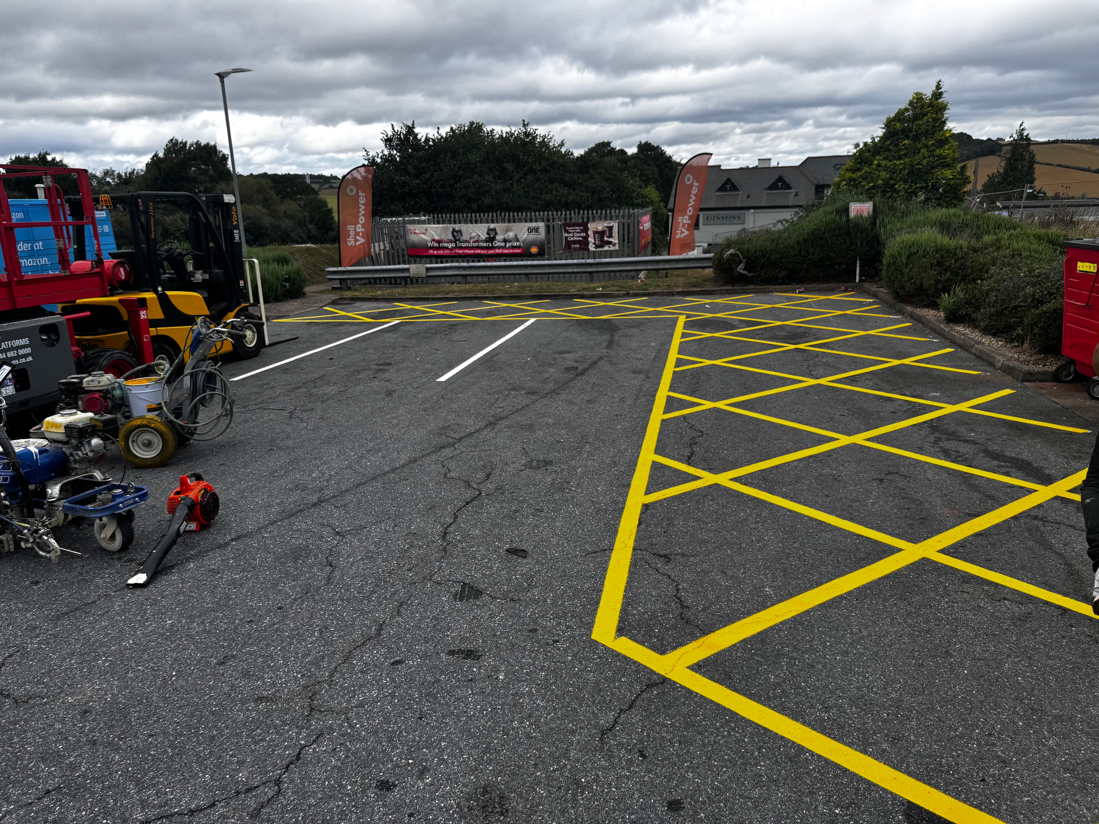 Markex car park marking project — Bristol