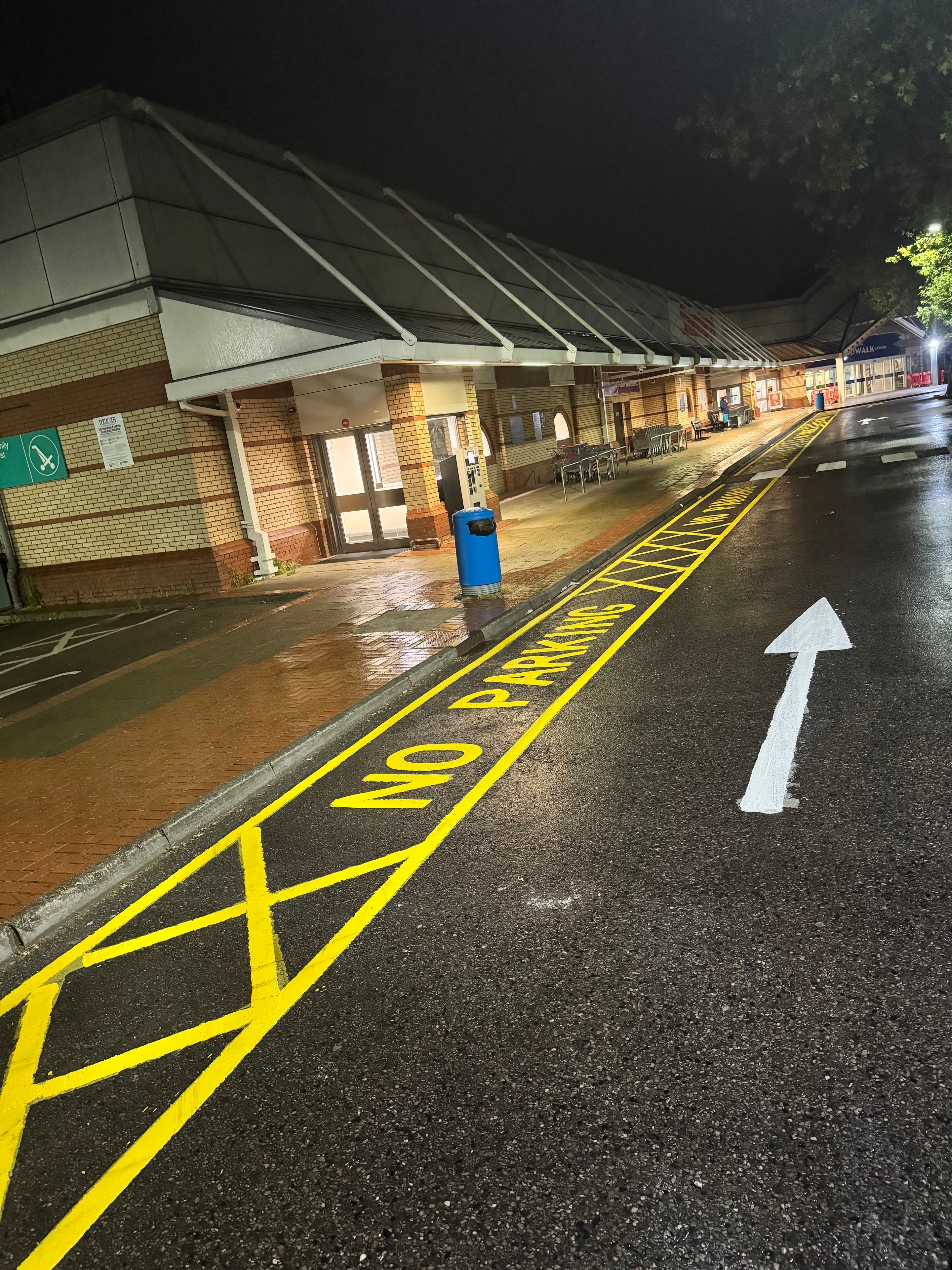 Markex line marking project — Manchester