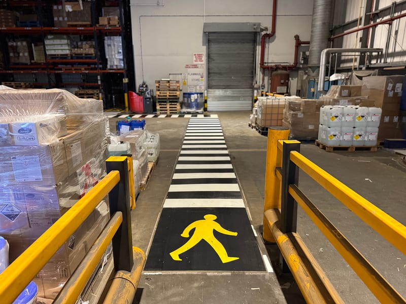 Warehouse Floor Marking